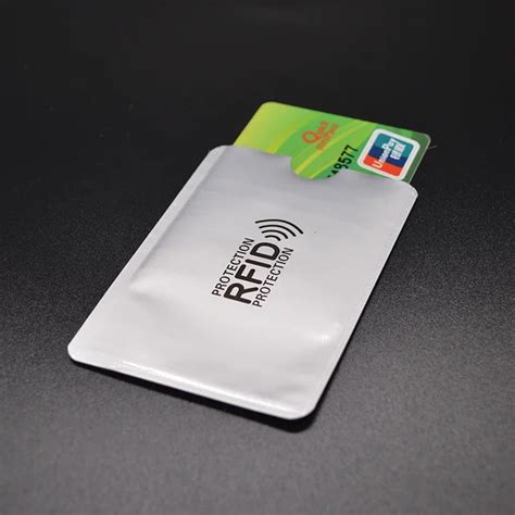 can aluminum protect card from rfid scanning|aluminum foil credit card rfid.